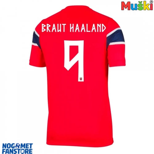 Norveška Erling Haaland #9 Domaci Dres SP 2026 Kratak Rukav